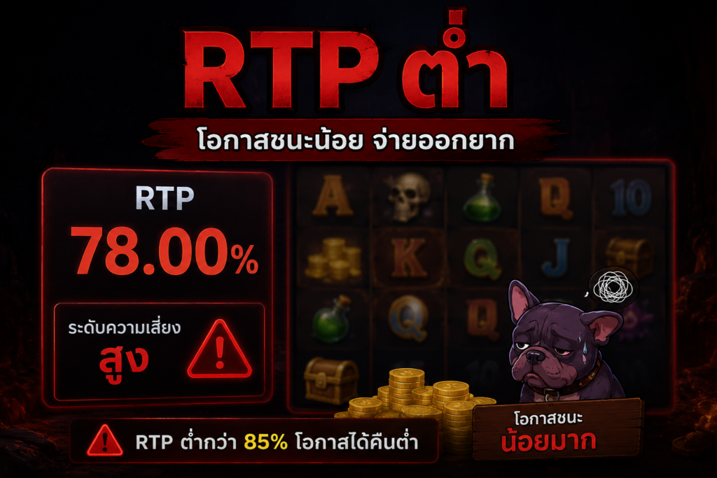 RTP ต่ำ